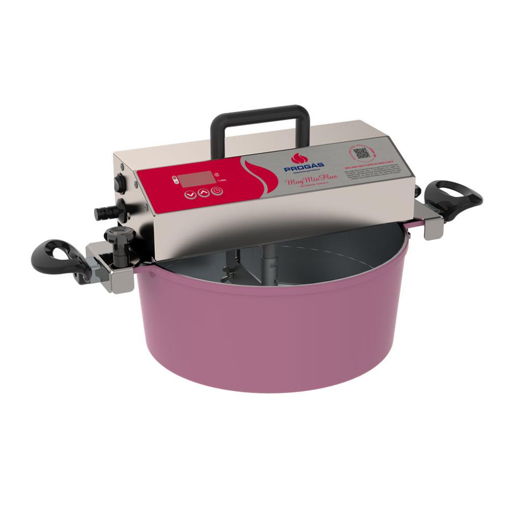 Misturador De Doces 7 Litros Panela Mexedora PRMOG-07 Plus Rosa Bivolt - Progás P43575