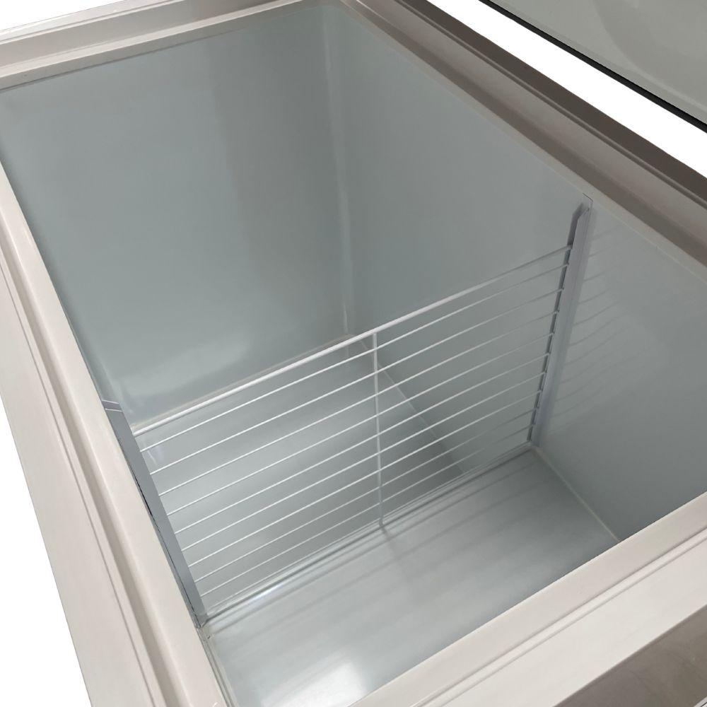 SEMINOVO - Freezer Refrigerador /Congelador Horizontal Dupla Ação 293l Da302  Bivolt (com Transformador) - Metalfrio