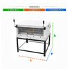 Forno Gás Industrial Pedra Refratária Roma Inox Firi110 + 1 Grade Extra + pá Pizza - Venâncio