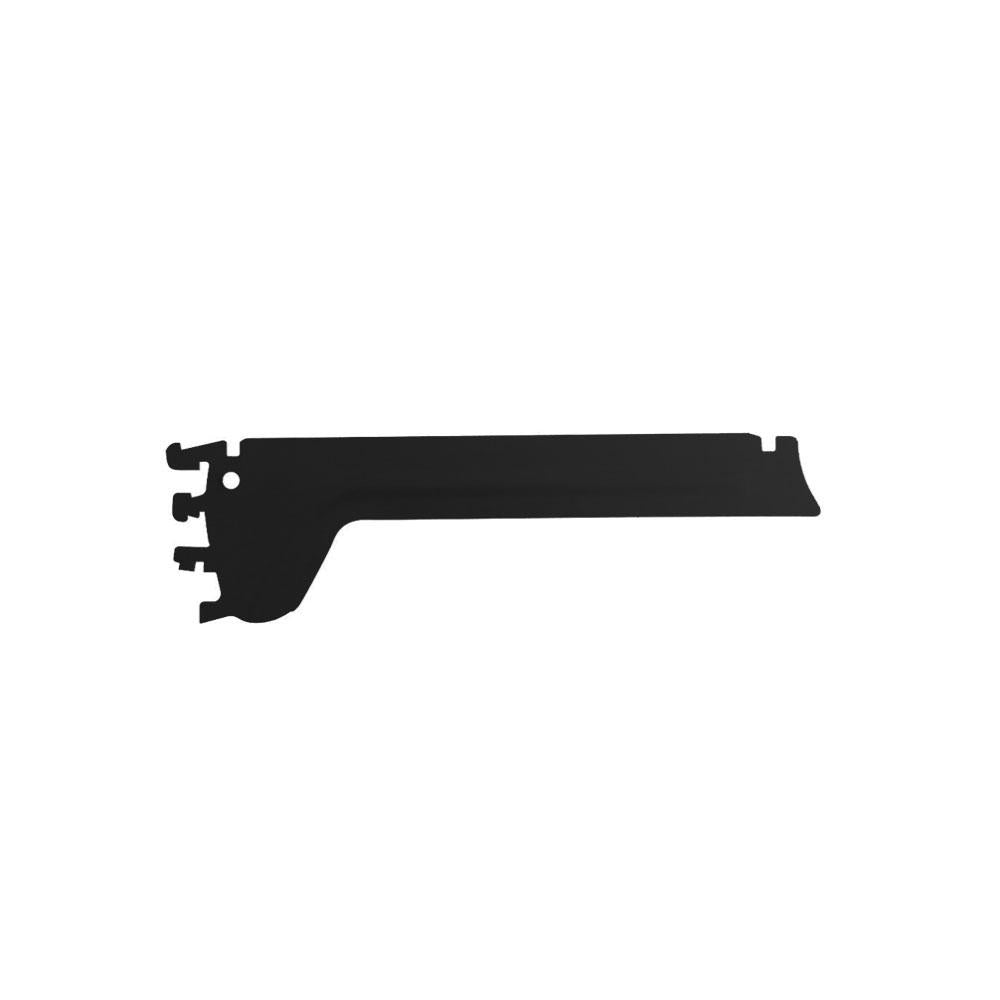 Kit 8 Mão Francesa Apoio Para Bandeja 30cm SLG Gôndolas New Plus Preto - SA Gôndolas