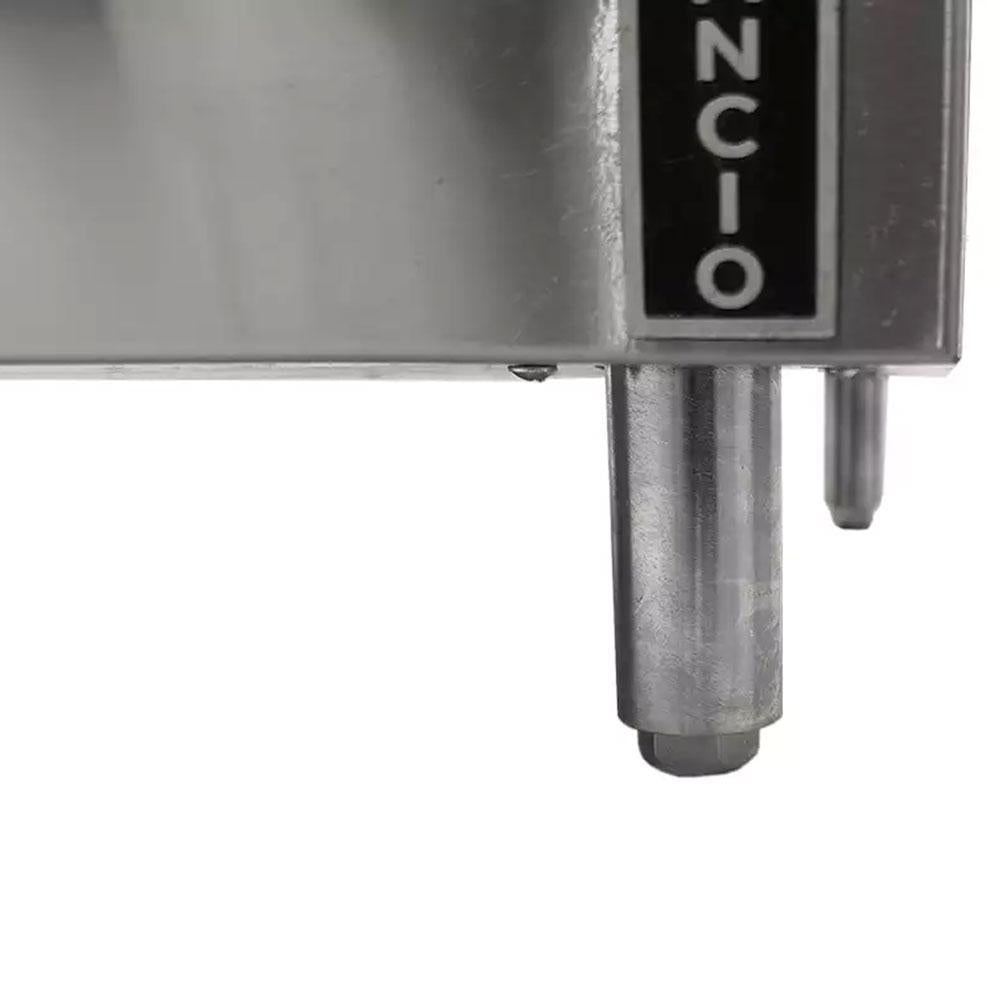 Chapa Bifeteira Profissional Industrial Prime a Gás 150cm Pcm150g 19mm - Venâncio