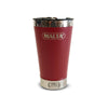 Copo Térmico Para Cerveja Chopp Gelado Em Inox 473ml Cqs 5746 Vermelho Com Tampa e Abridor - Malta