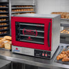 Kit Forno Turbo Elétrico Profissional Digital PRP-004 Plus 127V Vermelho + 8 Grades - Progás