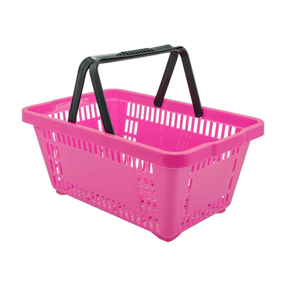 Cesto De Compras Supermercado Plástico 16L D100 Cód. 3000 - Della Plast