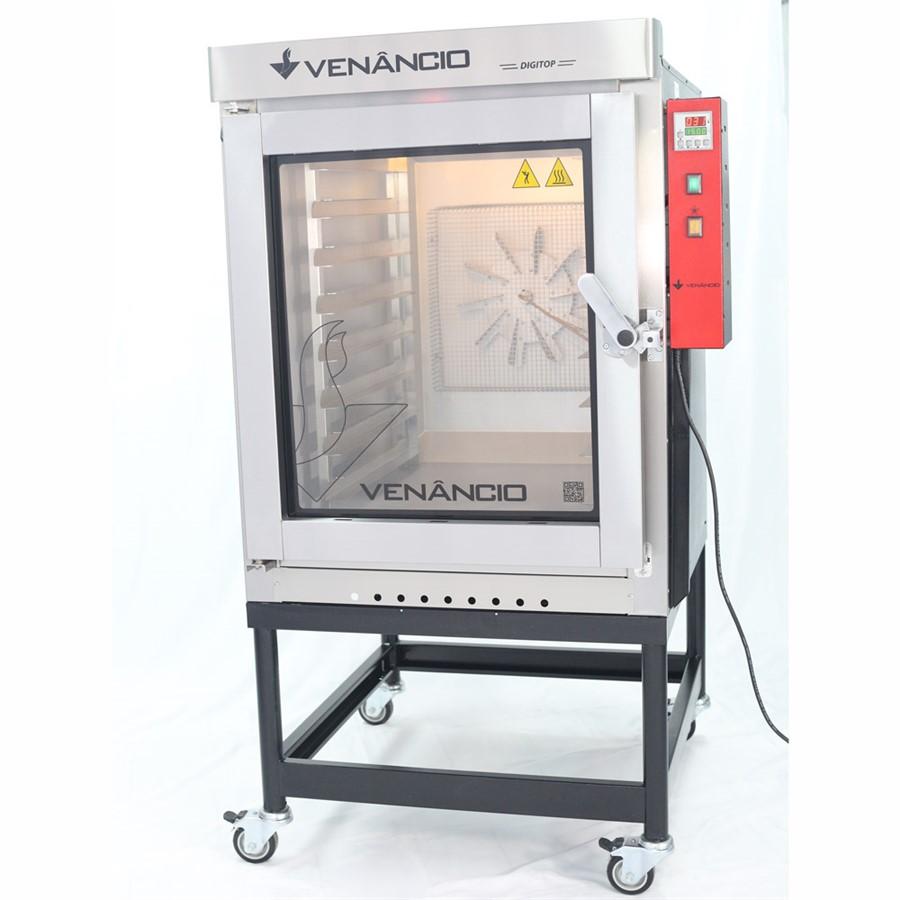 Forno Turbo a Gás Digitop Capacidade Para 8 esteiras FTDG8 - Venâncio