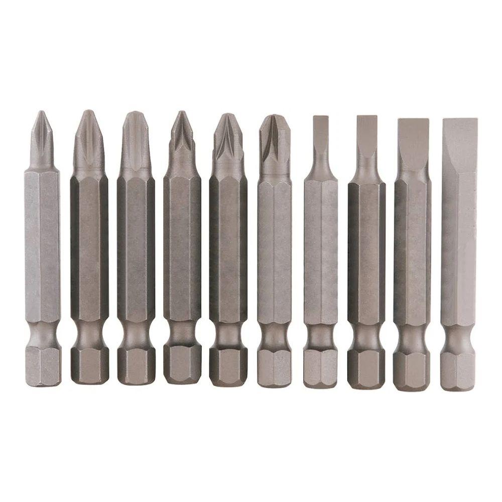 Jogo de Bits/ponteiras Com 10 Peças de Encaixe Sextavado 1/4"" - Vonder 3538100000