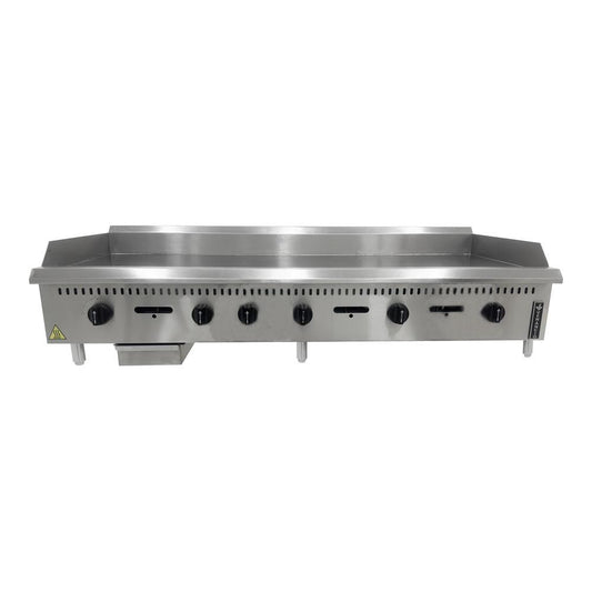 Chapa Bifeteira Profissional Industrial Prime a Gás 150cm Pcm150g 19mm - Venâncio