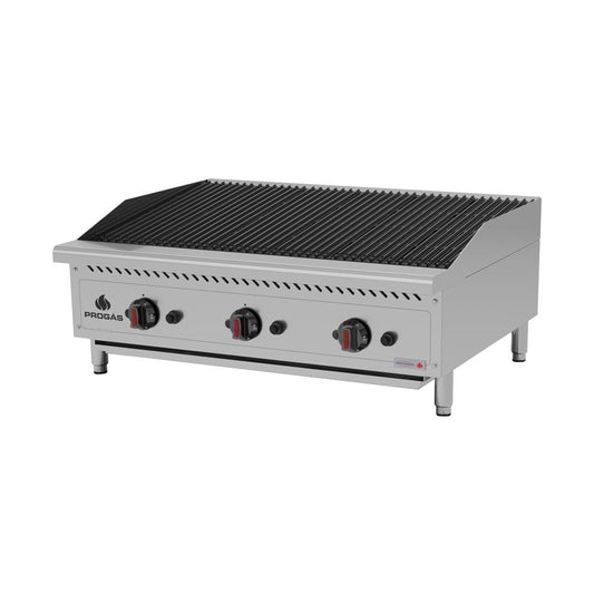 Char broiler Chapa Churrasqueira Profissional Lanchonetes Inox a Gás 90cm Pro-90cb - Progás P44601