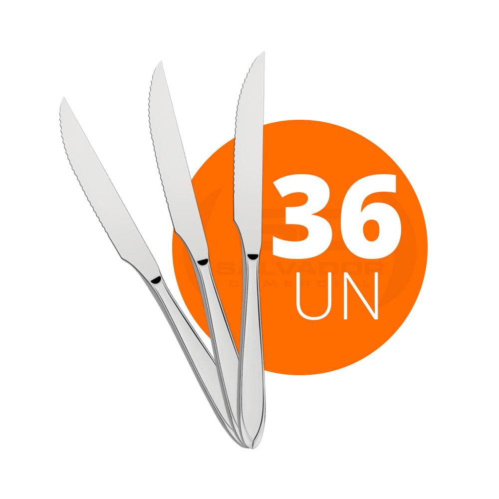 Kit 36 Facas para Churrasco Luxo Laguna em Aço Inox FITOP - Tramontina