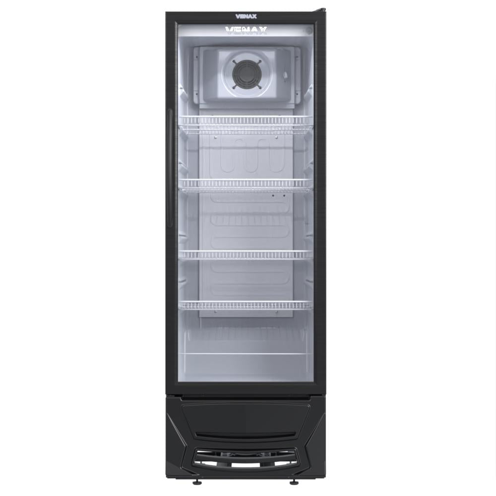 Expositora de Bebidas Preto 300L Regulável de 0ºC a 5ºC Led VV 300 220V - Venax 27507
