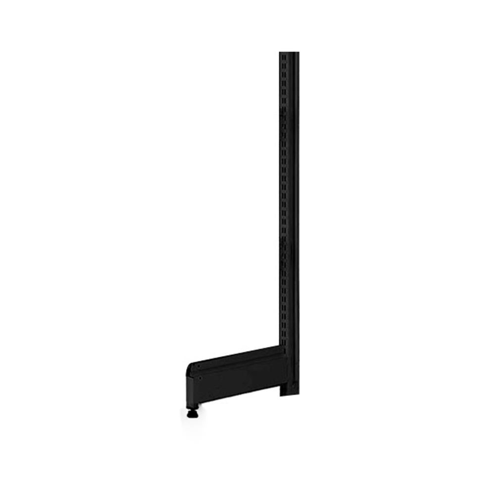 Pé Coluna Para Gôndolas 1,40m New Plus Base 40cm Preto - SA Gôndolas
