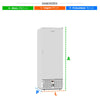 Visa Cooler Congelados Porta Sólida ar Forçado -18 a 5ºc 570l Vcco570psafb Branco 220v - Refrimate