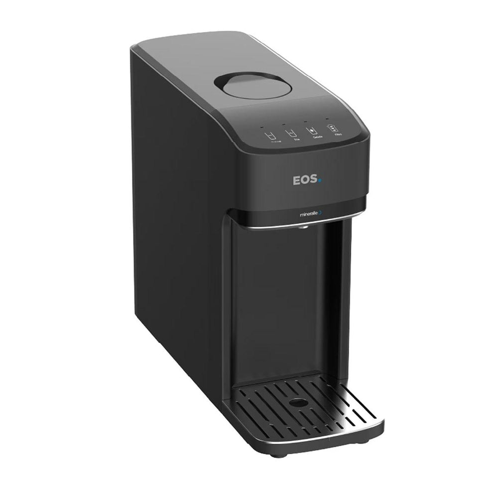 Bebedouro Purificador de Água Mineralle Slim Touch Eletrônico Preto Epe08p Bivolt - Eos B209333