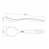 Colher Para Servir 29cm Ability em Nylon Preto - Tramontina 25156100
