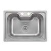 Conjunto Cuba Gourmet 50x40x20 Inox, Dosador 300ml, Cesto e Válvula - Tuizi 15900001
