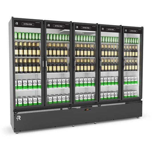 Autosserviço Vanguard Comercial Extra Frio Carnes e Bebidas 5 Portas ASVEF5 -5 ºC 220V - Refrimate