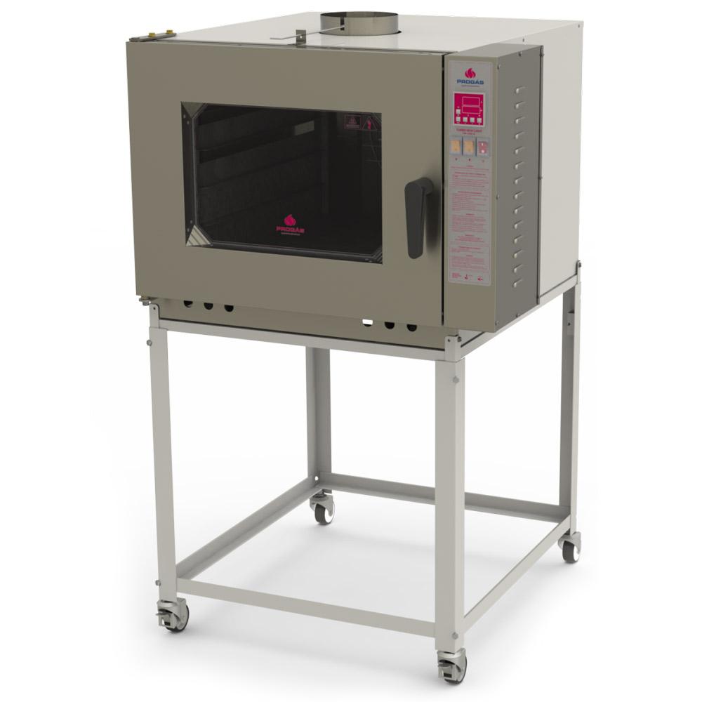 Forno Padaria Turbo Á Gás capacidade 5 Esteiras Prp-5000  Bivolt - Progás