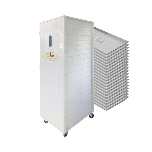 Kit - Armário Crescimento 20 Níveis 60x40 AC20 + 20 Assadeiras Forma Alumínio - Imeca