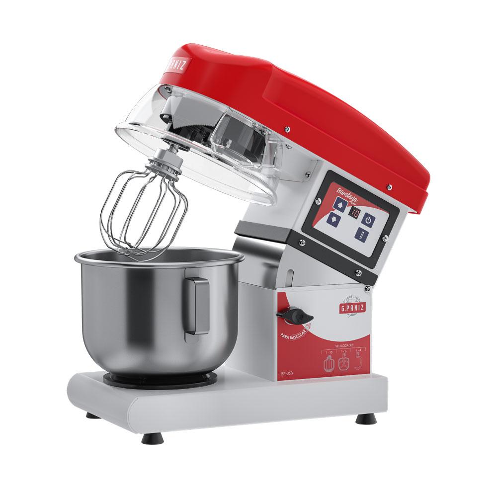 Batedeira Planetária Industrial Epóxi Digital 5L e 10 Velocidades Bambina Branca BP 05 B Bivolt - GPaniz