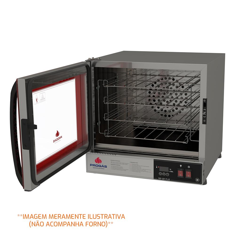 Kit 4 Grades Cromadas 35x35 Para Fornos PRP-004/008 FCSB4E FCV35 - Progás