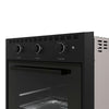 Forno Elétrico de Embutir Black 60L 1750W Até 300ºC E60B 220V Black - Nardelli 10016354-2ISS