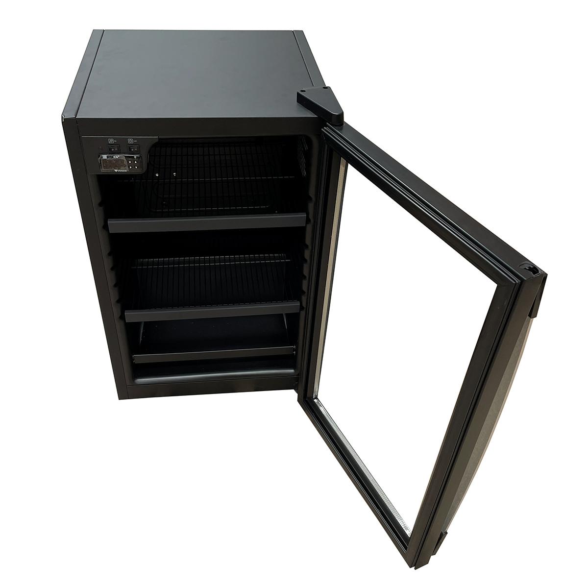 SEMINOVO - Visa Cooler Expositor Cervejeiro Porta Vidro 100L Blue Light EXPVQBL100 127V - Venax