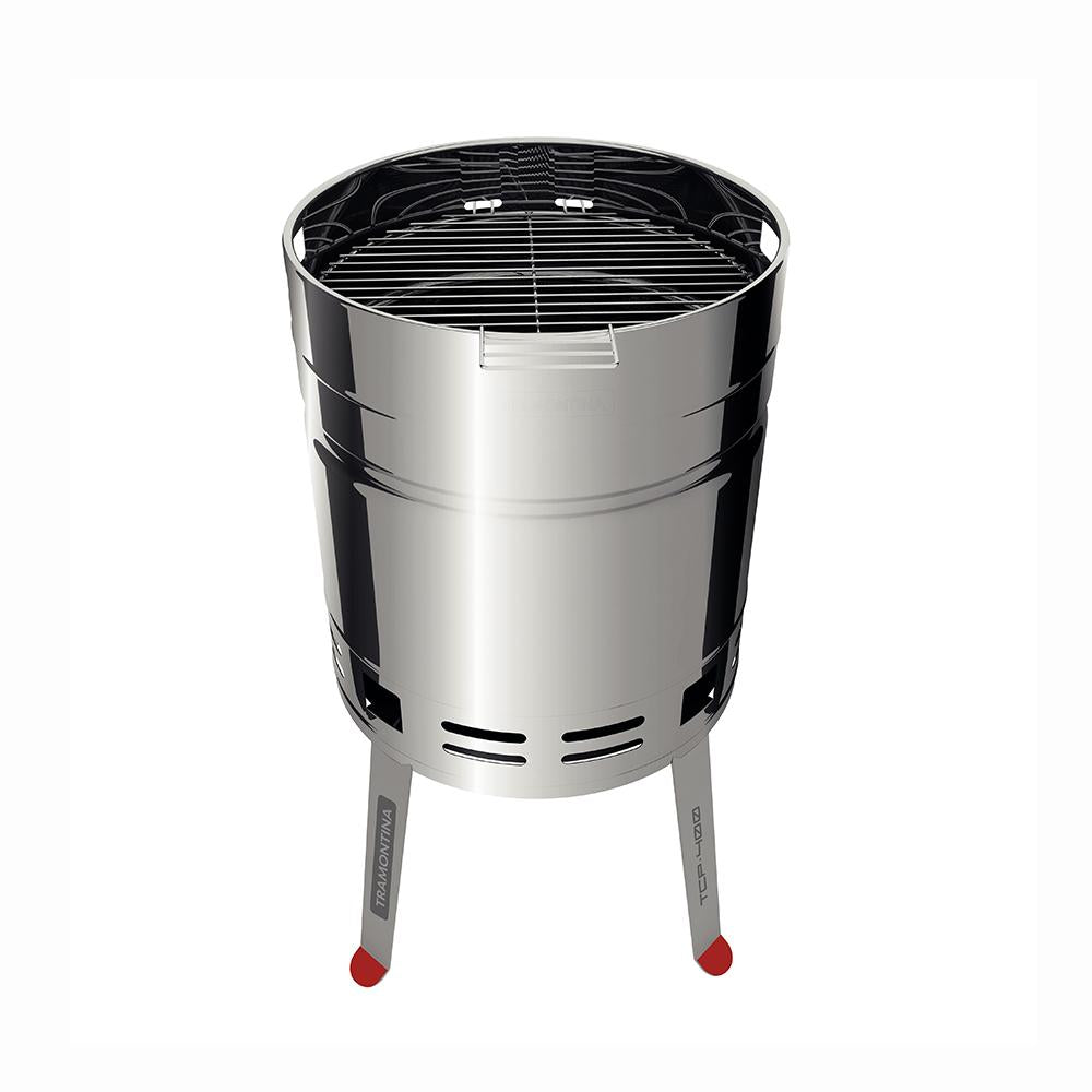 Churrasqueira a Carvão Tcp 400 Aço Inox Bandeja Para Carvão em Aço Esmaltado - Tramontina 26500006