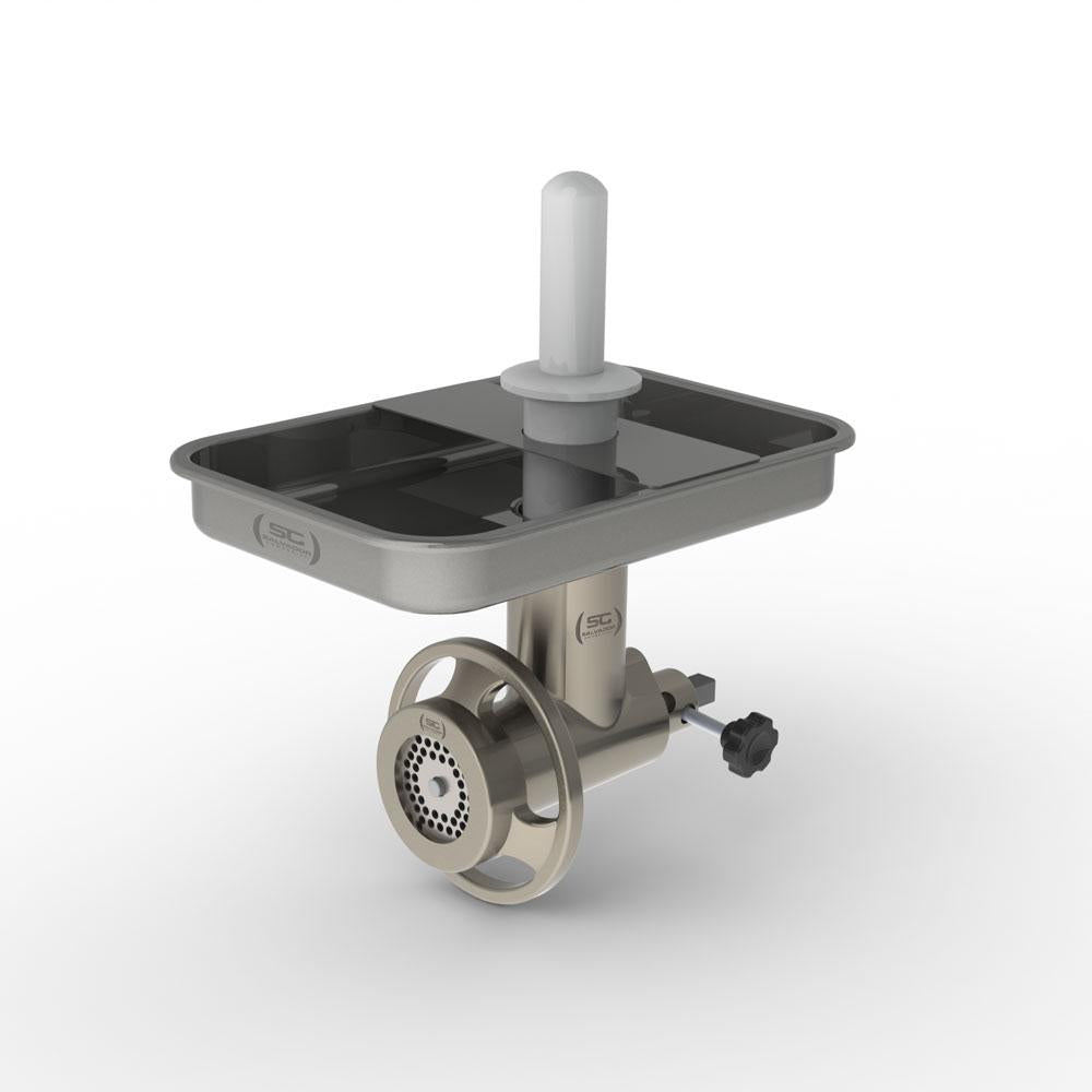 Serra Fita de Mesa Com Mancal Bsfm-1780 Bivolt + Mesa + Kit Moedor Bocal 9 - Braesi