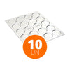 KIT - 10 Assadeiras Pão de Hamburguer 20 Cavidades Alumínio 58x70 APH20 - Imeca