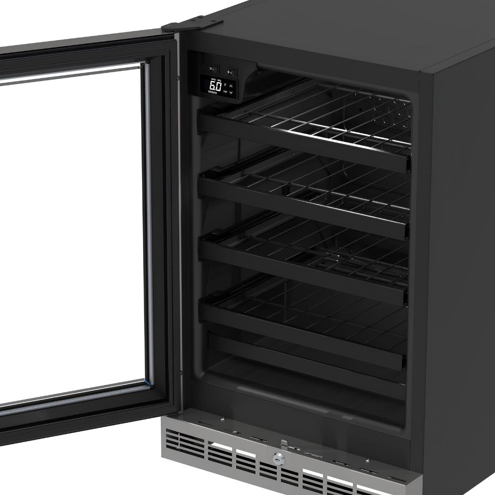 Adega Cave Top Light-in de Embutir Inox 96l Porta Invertida CAVETOPLIGHTIN100PI  S40 127v - Venax