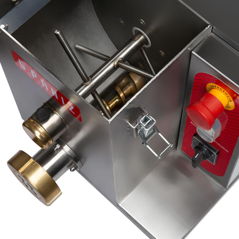 Extrusora De Massas Inox 10 Kg Industrial e Comercial Com 9 Trefilas EM10 Bivolt - Gpaniz