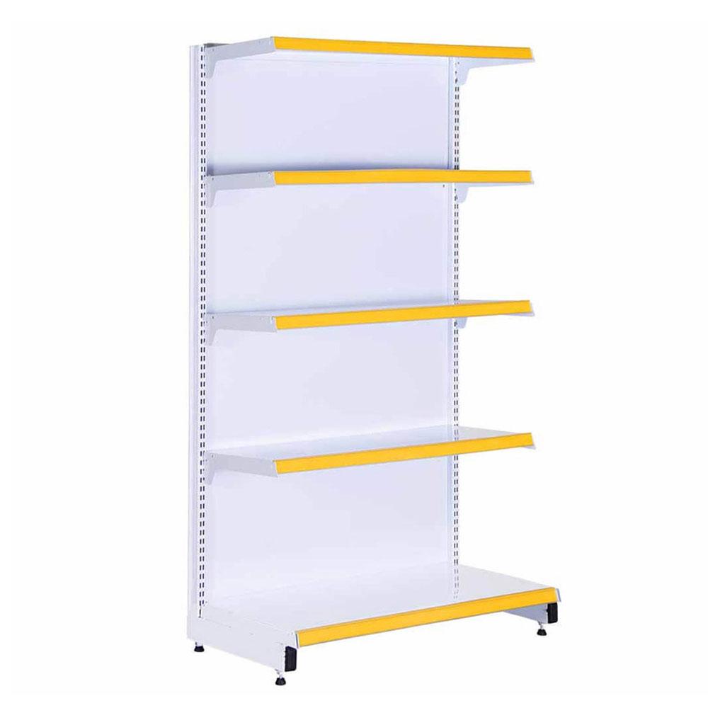 Gôndola Prateleira 5 Níveis 40x30 New Plus 1,70 Ponta Pe Amarelo - Sa Gôndolas