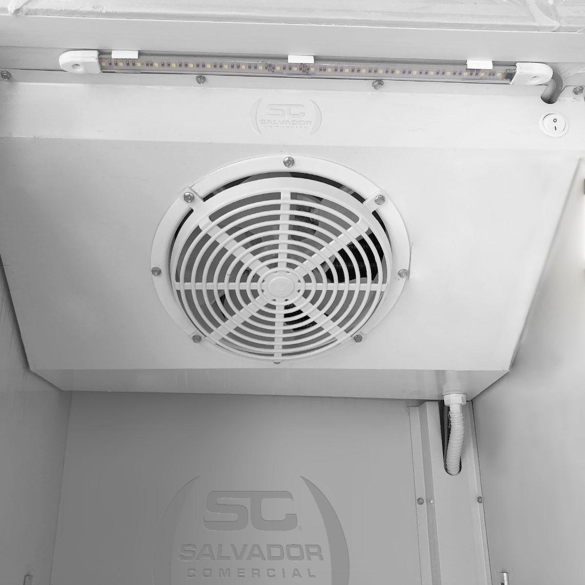Visa Cooler Expositor Cervejeira 400 Lts Porta Solida VCC400S Preta Adesivada - Refrimate