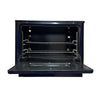 SEMINOVO - Fogão Industrial 2 Bocas Duplas a Gás Branco com Forno Azul Bravo BR2BF – Venâncio