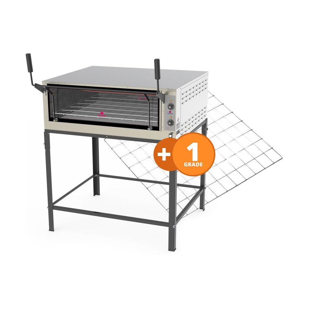 Forno Lastro Assador Refratário Elétrico PRPE-900 220V + Grade Extra - Progás