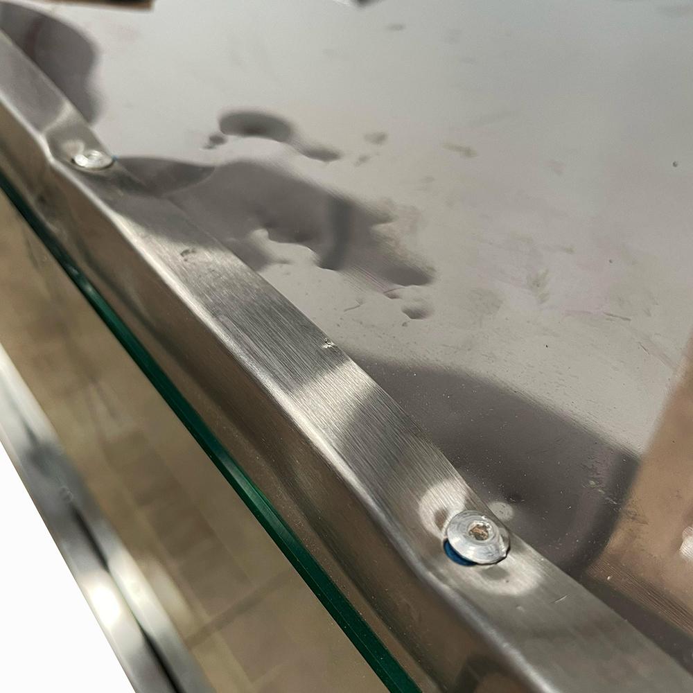 Semi - Forno Gás Industrial Profissional Lastro Roma Inox Firi110 - Venâncio