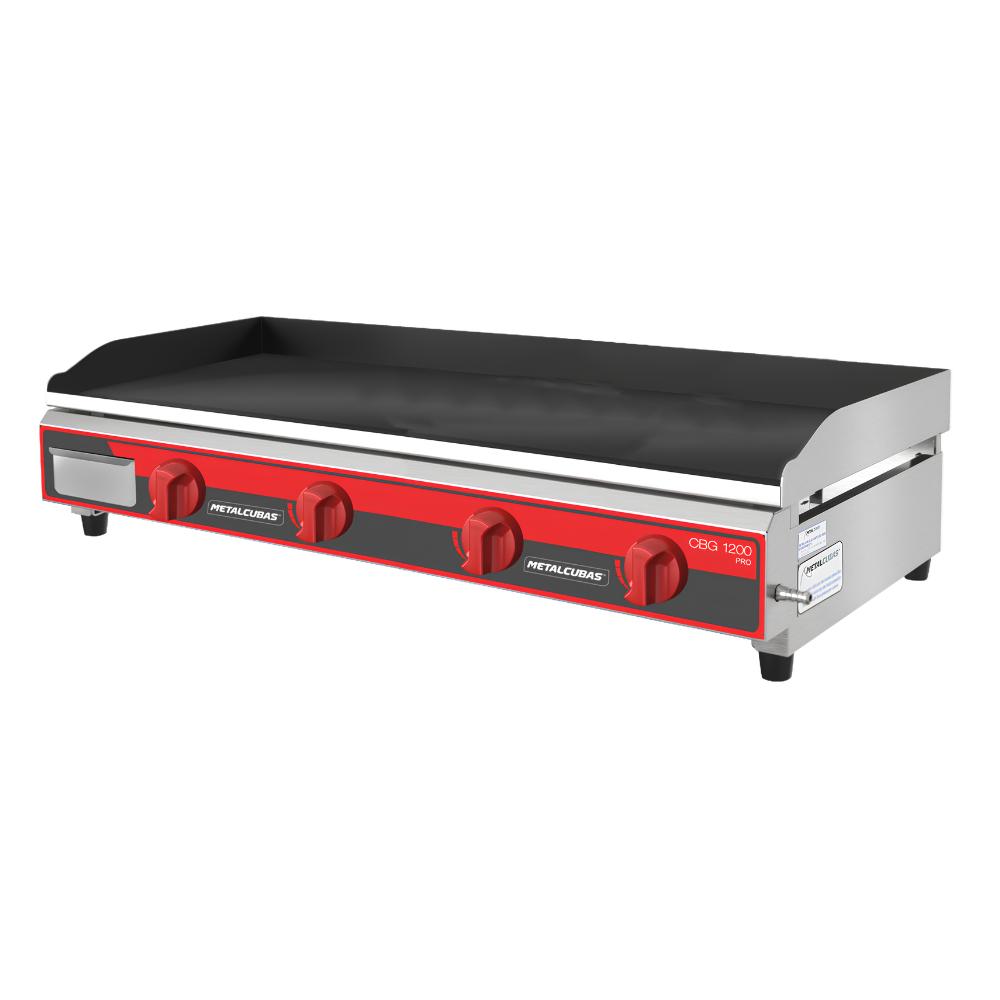 Chapa Lanche Bifeteira a Gás 120 cm Profissional Cbg 1200 Pro - Metalcubas 10355