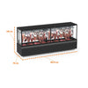 Expositor Açougue Gancheira Dupla Vanguard Top 0 a 4ºc 3m Eavtg3000e 220v - Refrimate