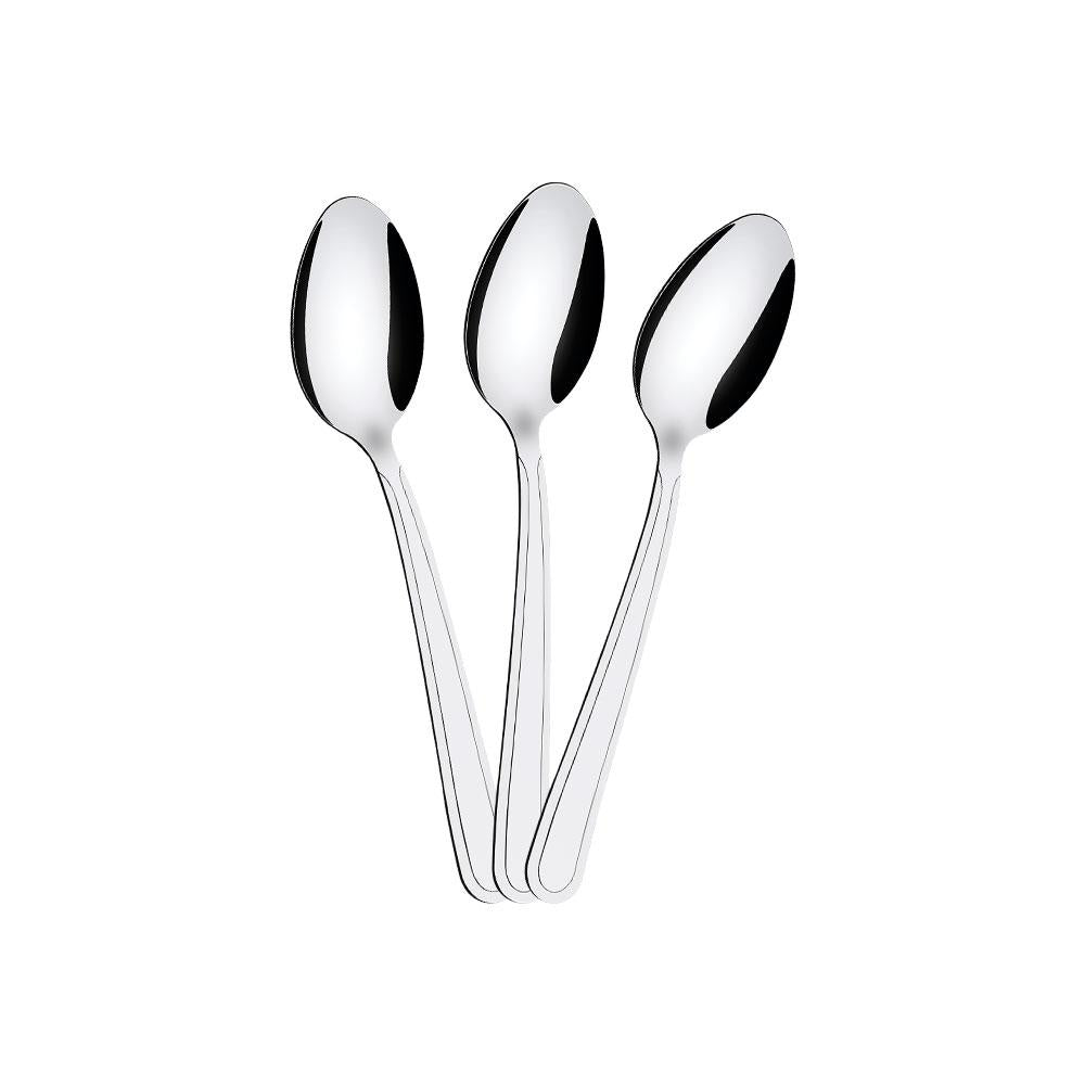 Kit - 24 Colheres de Sobremesa Búzios Em Aço Inox Csibag - Tramontina