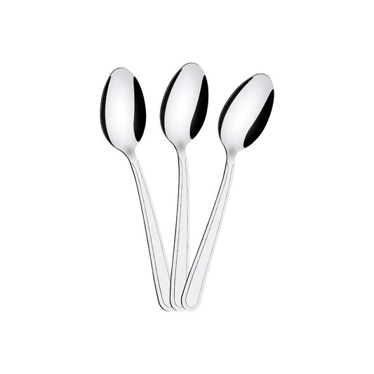 Kit - 24 Colheres de Sobremesa Búzios Em Aço Inox Csibag - Tramontina