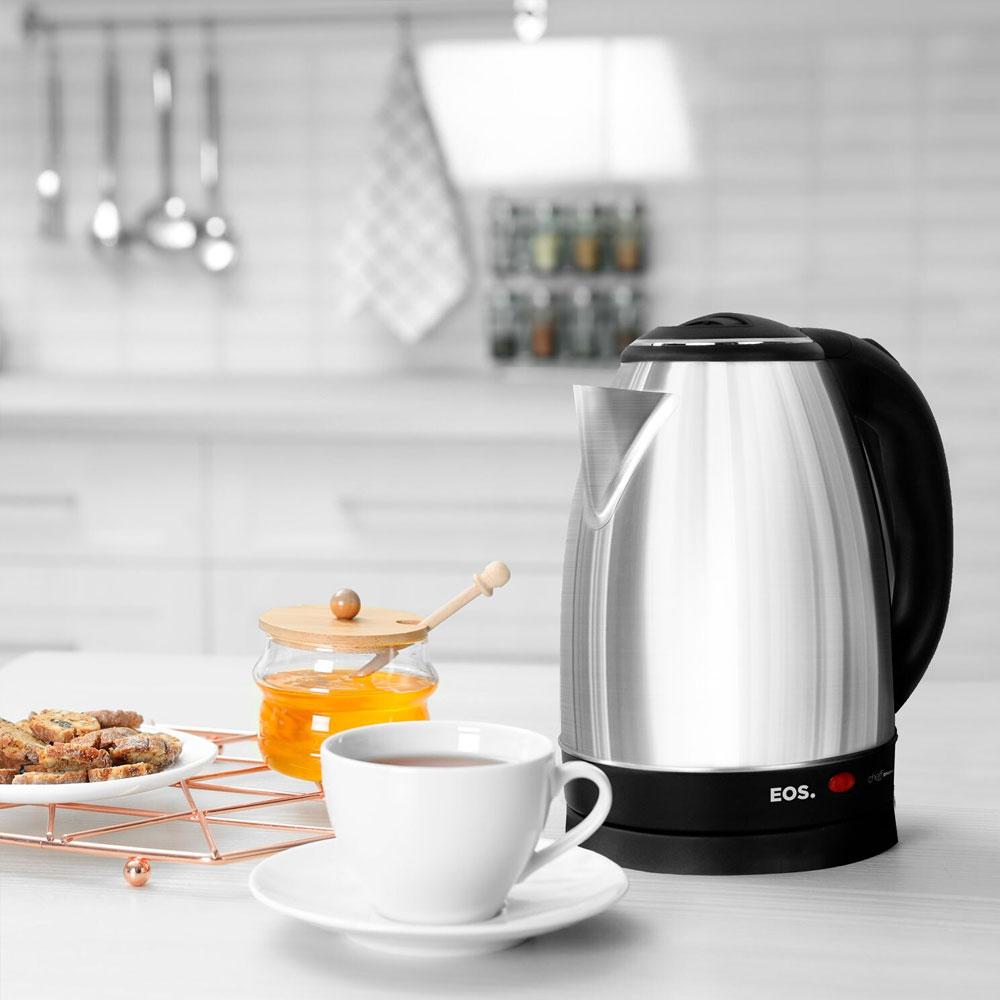 Chaleira Elétrica Inox Chef Gourmet 1,8 Litros 1500W ECH01 220V - EOS B166261