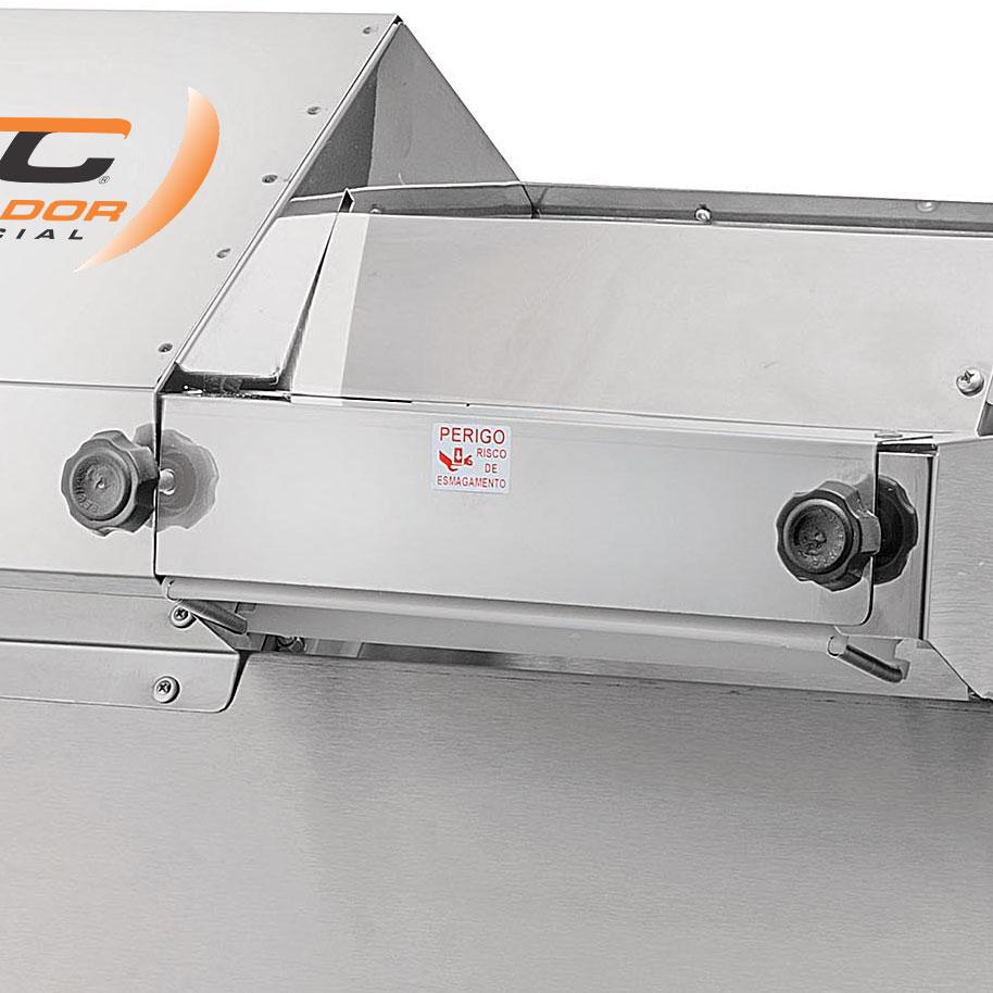 Cilindro Modelador de Pizza Abridora de Massa 20 a 50cm Profissional 300 Pizzas/h Bivolt 5542 - Malta