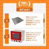 Forno Turbo Prp-004 g2 127v Vermelho Progás + 4 Assadeiras Cimapi