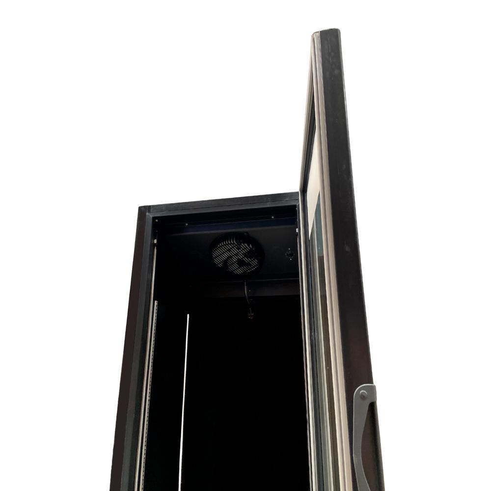 SEMINOVO - Visa Cooler Refrigerador Expositor de Bebidas Vertical 2 a 8ºc 370l Vb40ah 127V All Black - Metalfrio