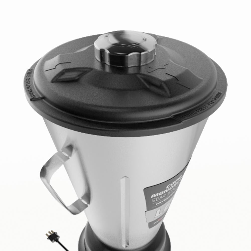 Liquidificador De Baixa Rotação Comercial Inox 6 Litros Monobloco 1/2 CV 3500RPM L6 Bivolt - Skymsen 70981.6