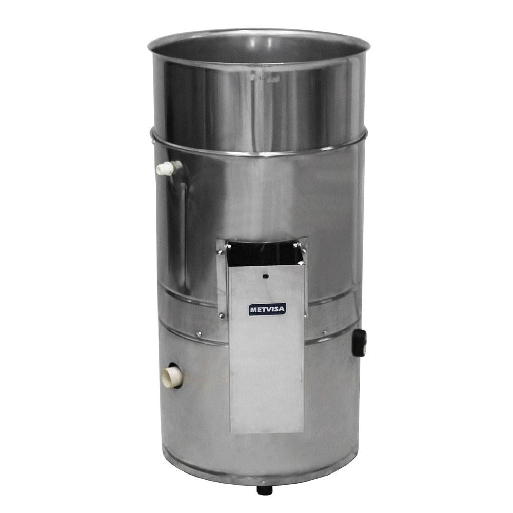 Descascador de Batatas Profissional Capacidade 10 kg 1/2 CV 120 Kg/h DB.10 220V - Metvisa