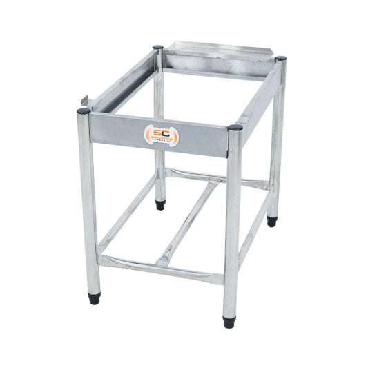 Cavalete de Apoio Inox Chapa Char Broiler Americana Cg45 Cgg45 Mod Cecgp45 - Venâncio