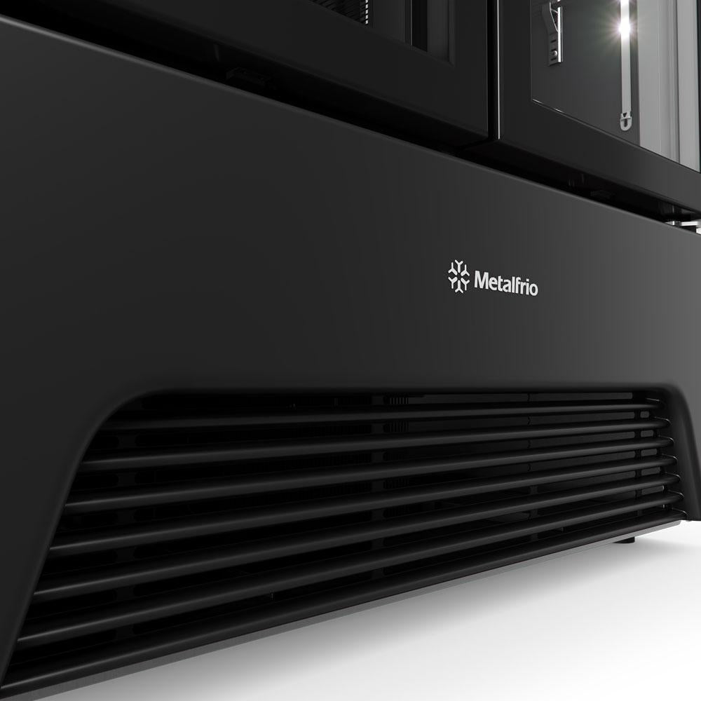 Refrigerador Expositor Vertical Bebidas Duas Portas Vidro 691/752L VB70AH All Black 220V - Metalfrio