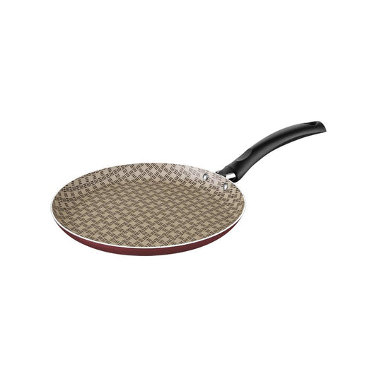 Panquequeira Turim 22cm Alumínio Interno e Externo Antiader. Starflon Vermelho - Tramontina 20264822