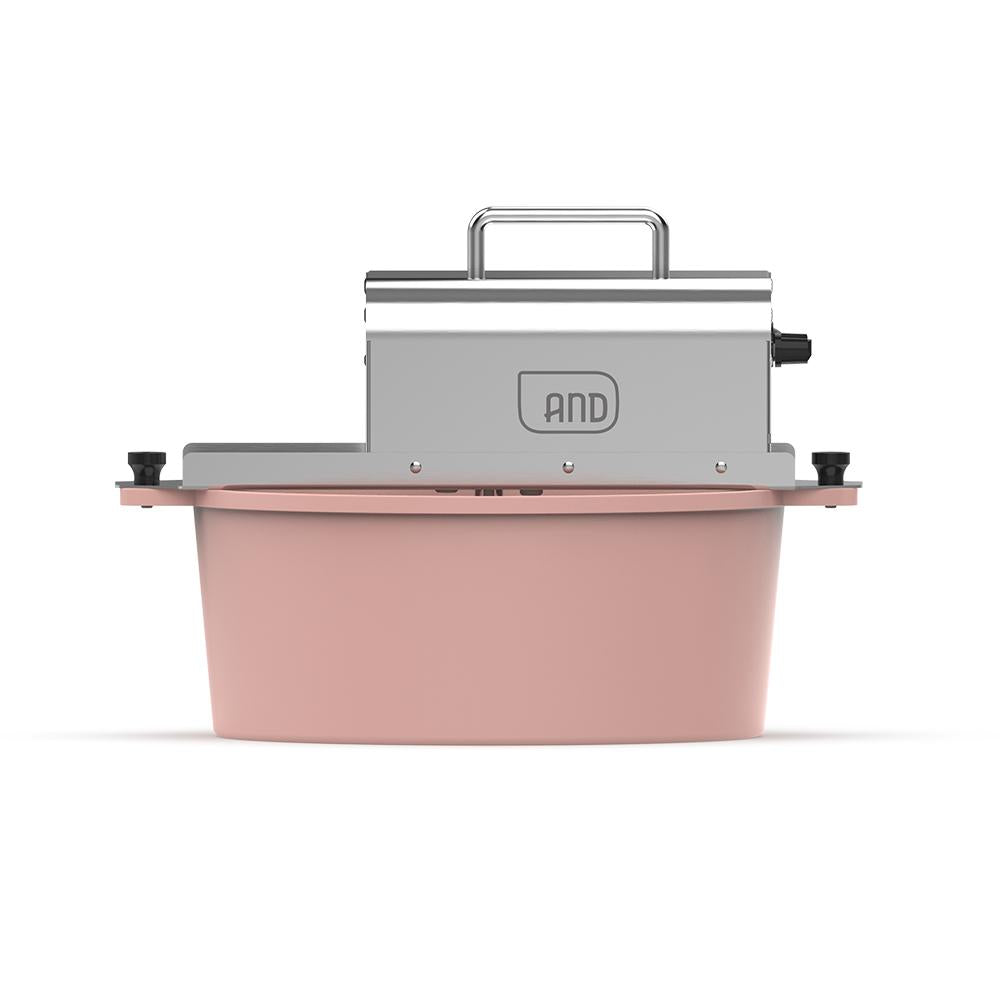 Misturador De Doces 7 Litros Panela Mexedora Mixer Bivolt Rosa Mousse - Anodilar 3243